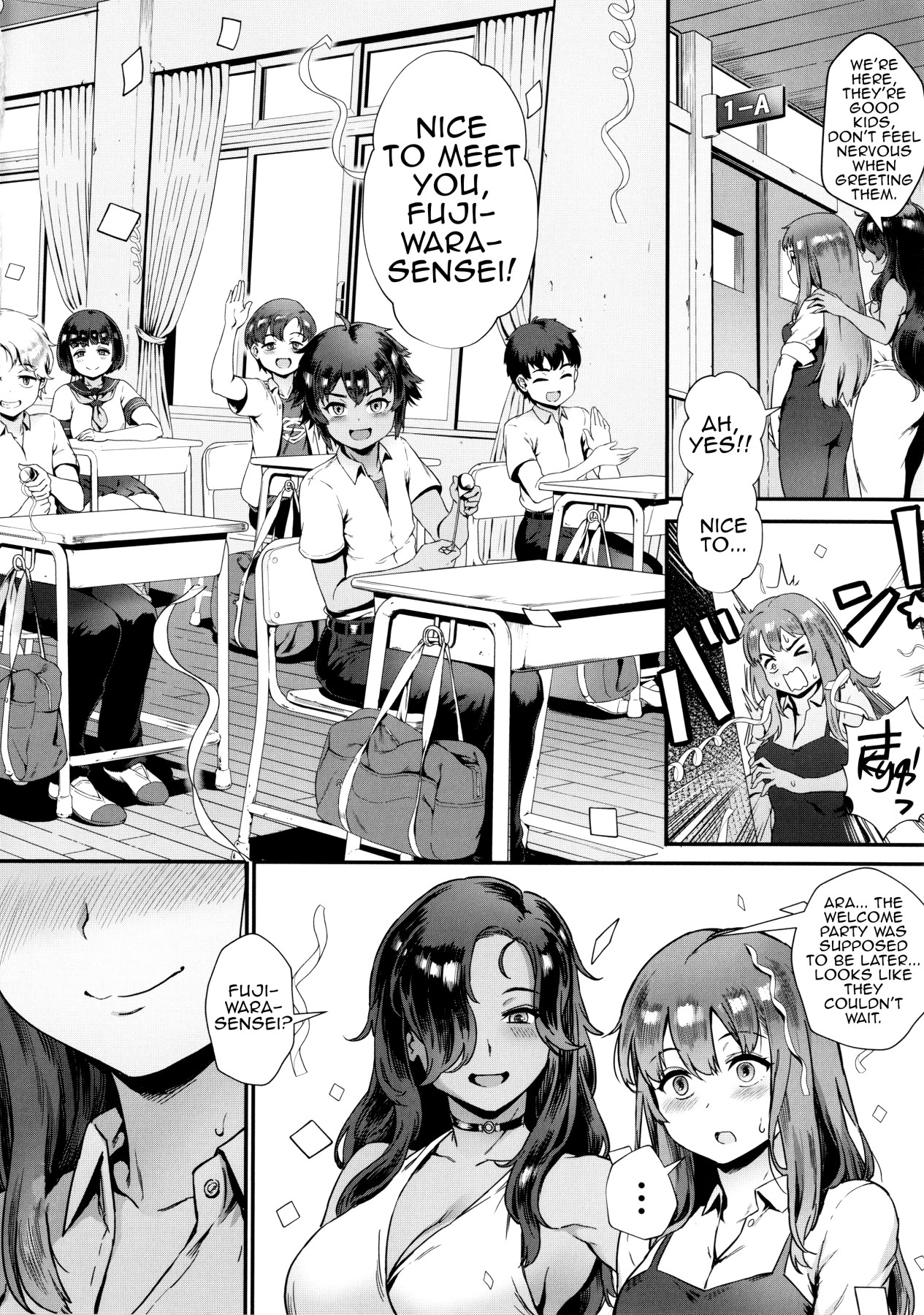 Hentai Manga Comic-Learning Through Group Sex!-Chapter 1-2-6